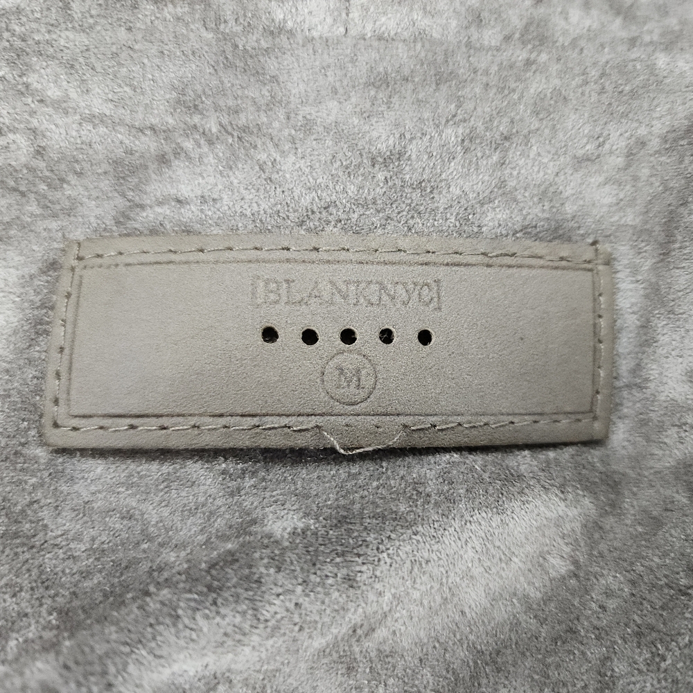 Blank NYC Faux Suede Moto Jacket, Womens Medium - Picture 3 of 4